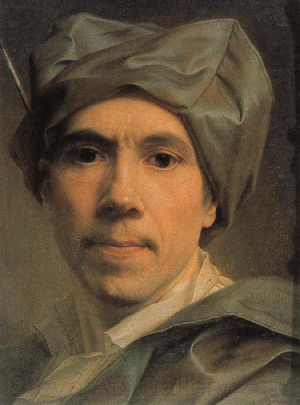 Christian Seybold Self-Portrait France oil painting art
